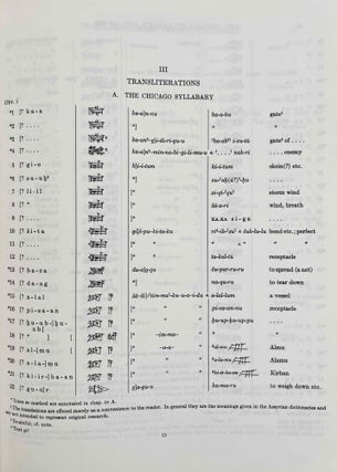 The Chicago syllabary and the Louvre syllabary AO 7661 (XEROX)