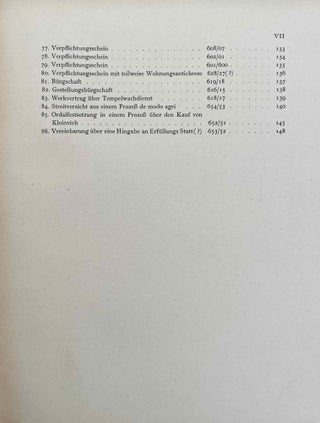 Babylonische Rechtsurkunden des ausgehenden 8. und 7. Jahrhunderts. 1. Hälfte (Nr. 1-86).
