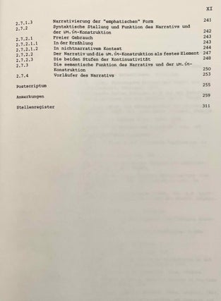 Neuägyptische Studien. Die Partikel ir. Das Tempussystem.