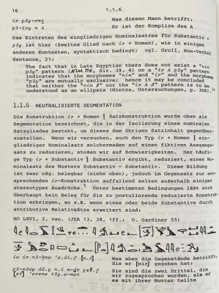 Neu&auml;gyptische Studien. Die Partikel ir. Das Tempussystem.[newline]M12412-08.jpeg