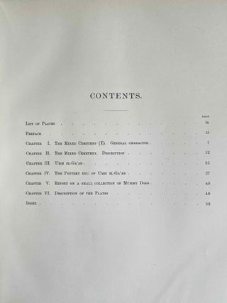 The cemeteries of Abydos. Part I: The mixed cemetery and Umm el-Ga'ab. Part II: 1911-1912. Part III: 1912-1913. (complete set)[newline]M1245d-02.jpeg