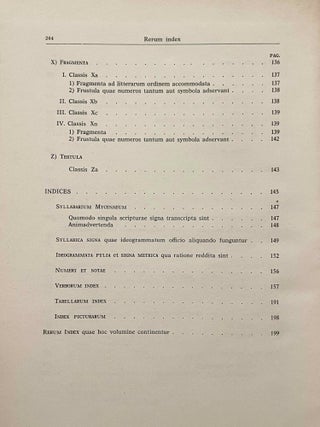 Inscriptiones Pyliae ad Mycenaeam aetatem pertinentes. Quas in usum academicum collectas.