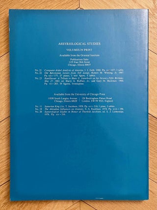 Old Babylonian letters from Tell Asmar[newline]M12475-06.jpeg