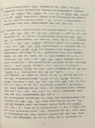 Hethitisches etymologisches Glossar. Lieferungen 1-10.[newline]M12479-05.jpeg
