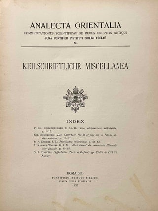 Keilschriftliche Miscellanea[newline]M12482-01.jpeg