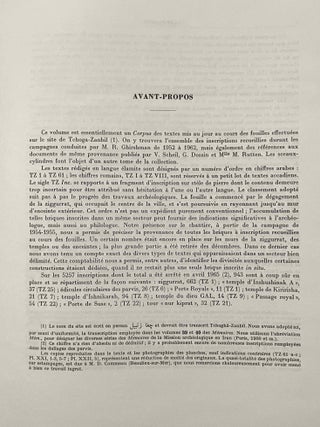 Tchoga Zanbil (Dur-Untash). Volume III: Textes &eacute;lamites et accadiens de Tchoga Zanbil.[newline]M12485-02.jpeg