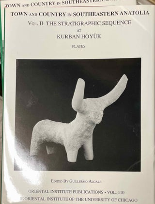 Item #M12572 The stratigraphic sequence at Kurban Höyük. Vol. I: Text. Vol. II: Plates...