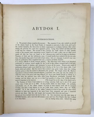 Abydos. Part I & II. 1902-1903 (without part III)[newline]M1258d-09.jpeg