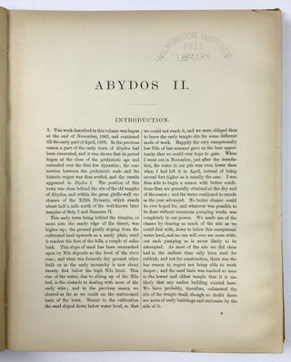 Abydos. Part I & II. 1902-1903 (without part III)[newline]M1258d-20.jpeg