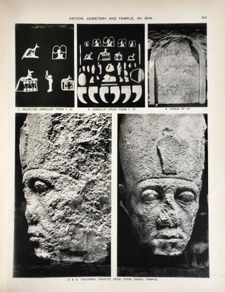 Abydos. Part I (1902). Part II (1903). Part III (1904) (complete set)[newline]M1258h-28.jpeg