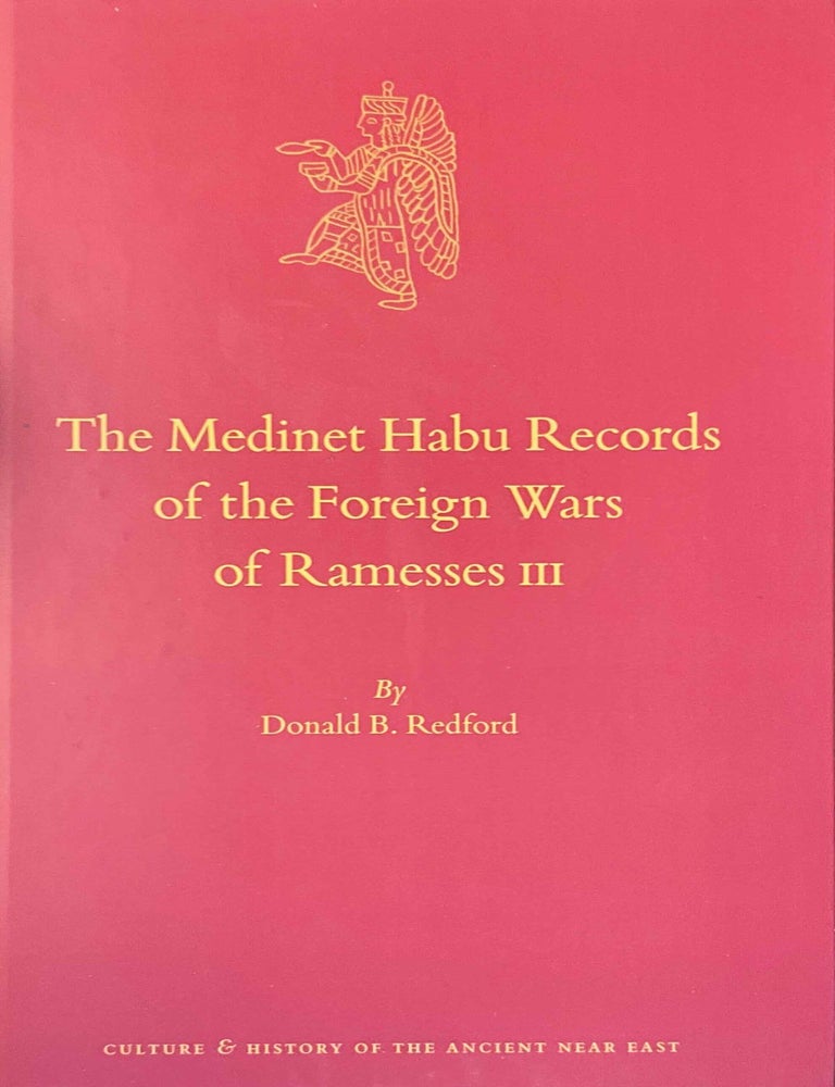 Item #M12624 The Medinet Habu records of the foreign wars of Ramesses III. REDFORD Donald B.[newline]M12624-00.jpeg