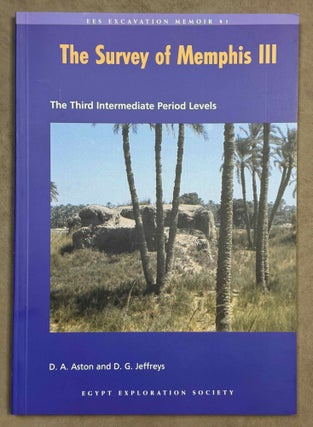 Item #M12636a The Survey of Memphis III. Excavations at Kom Rabia (Site Rat), post-Ramesside...
