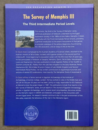 The Survey of Memphis III. Excavations at Kom Rabia (Site Rat), post-Ramesside levels and pottery.[newline]M12636a-06.jpeg