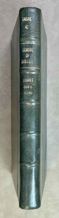 Item #M12638 Scribe of justice. Egyptological studies in honour of Shafik Allam. ALLAM Schafik -...