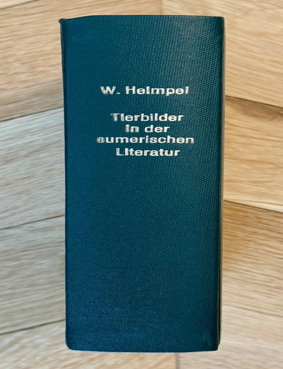Item #M12662 Tierbilder in der sumerischen Literatur. HEIMPEL Wolfgang.[newline]M12662-00.jpeg