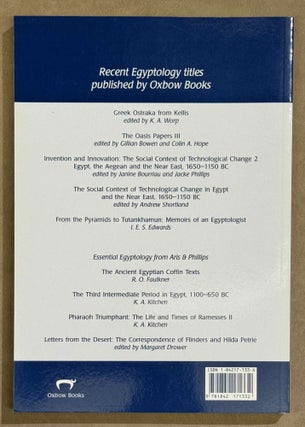 Current Research in Egyptology 2003. Proceedings of the Fourth Annual Symposium.