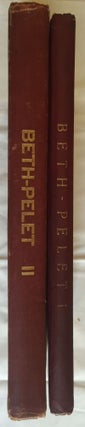 Item #M1269 Beth-Pelet. Vol. I. PETRIE William M. Flinders[newline]M1269.jpg