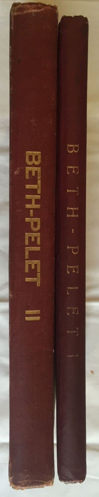 Item #M1269 Beth-Pelet. Vol. I. PETRIE William M. Flinders.[newline]M1269.jpg