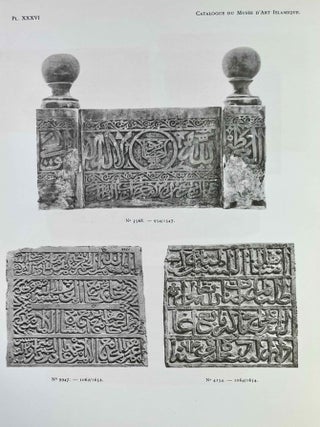 Catalogue g&eacute;n&eacute;ral du Mus&eacute;e arabe du Caire. Inscriptions historiques sur pierre.[newline]M12691-06.jpeg