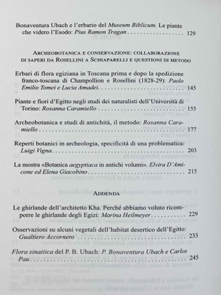 Naturalia e artificialia. Le piante e i fiori d'Egitto nell'esperienza museografica degli scavi e degli erbari. 1. giornata, 11 maggio 2013.[newline]M12694-03.jpeg