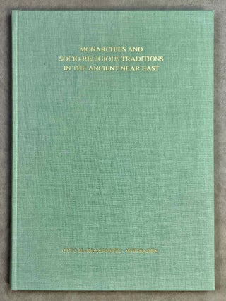Item #M12695 Monarchies and socio-religious traditions in the ancient Near East. Papers read at...[newline]M12695-00.jpeg