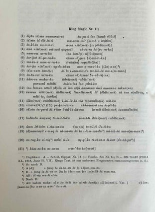 Die akkadische Gebetsserie "Handerhebung"