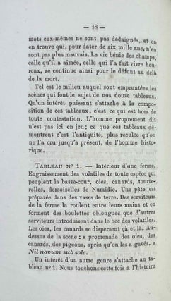 La galerie de l'Egypte ancienne à l'Exposition rétrospective du Trocadéro. Description sommaire.