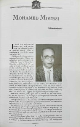 Bulletin of the Egyptian Museum (BEM). Vol. 1 (2004) to 6 (2009) (all published)