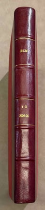 Item #M12732a Bulletin of the Egyptian Museum (BEM). Vol. 1 (2004) to 3 (2006). AAE - Journal - Set