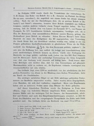 Vorl&auml;ufiger Bericht &uuml;ber die Ausgrabungen bei Abusir im Winter 1898/99, von Heinrich Sch&auml;fer. [with:] Vorl&auml;ufiger Bericht &uuml;ber die Ausgrabungen bei Abusir im Winter 1899/1900. I: Das Re__Heiligtum des K&ouml;nigs Ne-woser-re, von Ludwig Borchardt. II: Versuchsgrabung im Tempel der Pyramide des K&ouml;nigs Nefer-er-ke-re, von Heinrich Sch&auml;fer. [with:] Vorl&auml;ufiger Bericht &uuml;ber die Ausgrabungen bei Abusir im Winter 1900/1901, von Ludwig Borchardt und Heinrich Sch&auml;fer.[newline]M12747-05.jpeg
