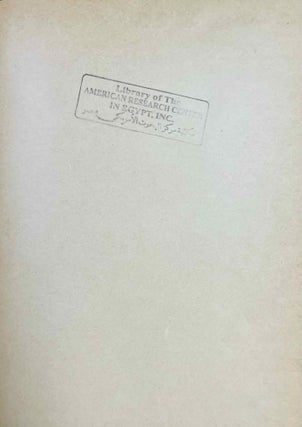 Le tombeau de Pétosiris. Rapports préliminaires et études, 1920-1923.