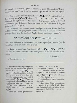 Le tombeau de P&eacute;tosiris. Rapports pr&eacute;liminaires et &eacute;tudes, 1920-1923.
