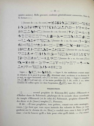 Le tombeau de P&eacute;tosiris. Rapports pr&eacute;liminaires et &eacute;tudes, 1920-1923.