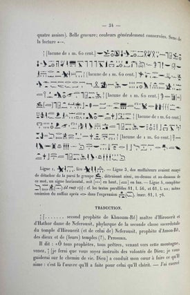 Le tombeau de Pétosiris. Rapports préliminaires et études, 1920-1923.