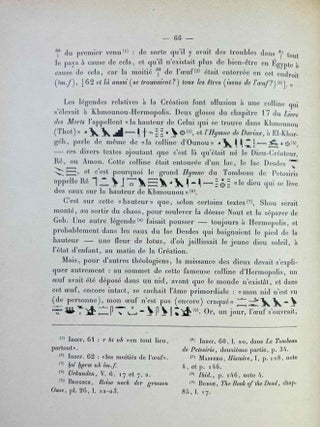 Le tombeau de P&eacute;tosiris. Rapports pr&eacute;liminaires et &eacute;tudes, 1920-1923.
