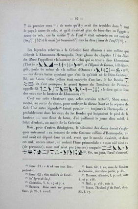 Le tombeau de Pétosiris. Rapports préliminaires et études, 1920-1923.