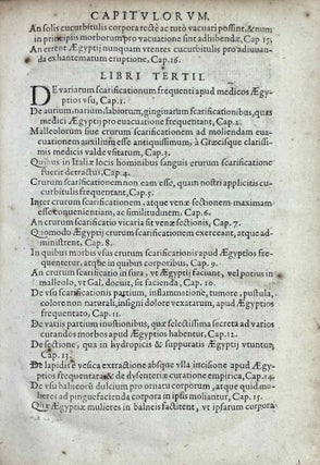 Alpini, De medicina Aegyptiorum libri quatuor & Jacobi Bontii, De medicina Indorum