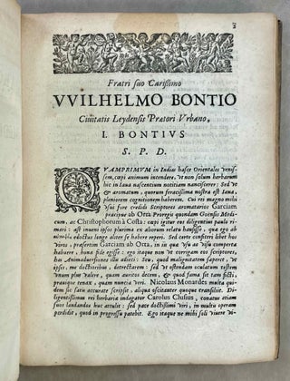 Alpini, De medicina Aegyptiorum libri quatuor & Jacobi Bontii, De medicina Indorum