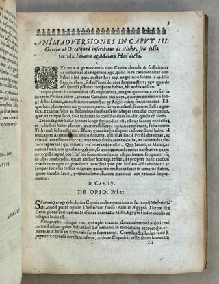 Alpini, De medicina Aegyptiorum libri quatuor & Jacobi Bontii, De medicina Indorum