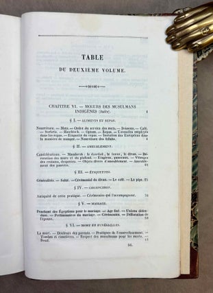 Aperçu général sur l'Egypte. Vol. I & II (complete set).