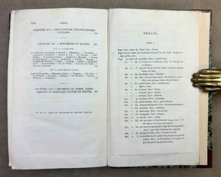 Aperçu général sur l'Egypte. Vol. I & II (complete set).