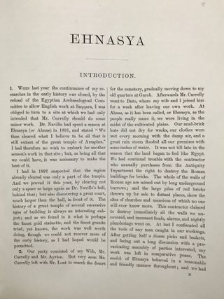 Ehnasya. 1904, with the supplement: Roman Ehnasya.[newline]M1280d-06.jpg