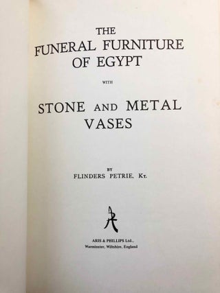 The funeral furniture of Egypt & Stone and metal vases[newline]M1282a-01.jpg
