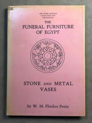 Item #M1282a The funeral furniture of Egypt & Stone and metal vases. PETRIE William M. Flinders[newline]M1282a.jpg