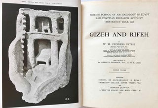 Gizeh and Rifeh. Double volume.