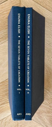 Item #M12867a Enuma Elish. The seven tablets of creation. Or: The Babylonian and Assyrian legends...