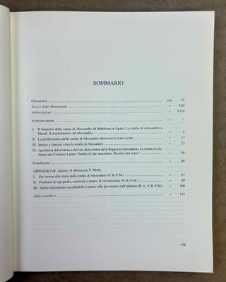 La tomba di Alessandro. Realtà, ipotesi e fantasie.