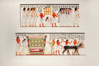 I monumenti dell'Egitto e della Nubia. Disegnati dalla spedizione scientifico-letteraria Toscana in Egitto. Testo: Vol. I: Monumenti storici. Vol. II: Monumenti civili. Vol. III: Monumenti del culto. Tavole I-III (complete set)