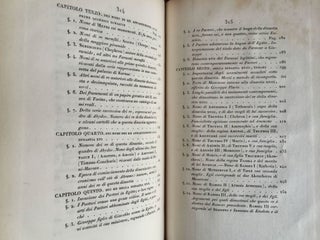 I monumenti dell'Egitto e della Nubia. Disegnati dalla spedizione scientifico-letteraria Toscana in Egitto. Testo: Vol. I: Monumenti storici. Vol. II: Monumenti civili. Vol. III: Monumenti del culto. Tavole I-III (complete set)
