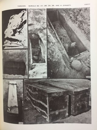 Memphis series, complete set of 7 volumes. Vol. I: Memphis I. Vol. II: The palace of Apries (Memphis II). Vol. III: Meydum and Memphis III. Vol. IV: Roman portraits and Memphis (IV). Vol. V: Tarkhan I and Memphis (V). Vol. VI: Riqqeh and Memphis VI. Vol. VII: Tarkhan II.[newline]M1294c-54.jpg